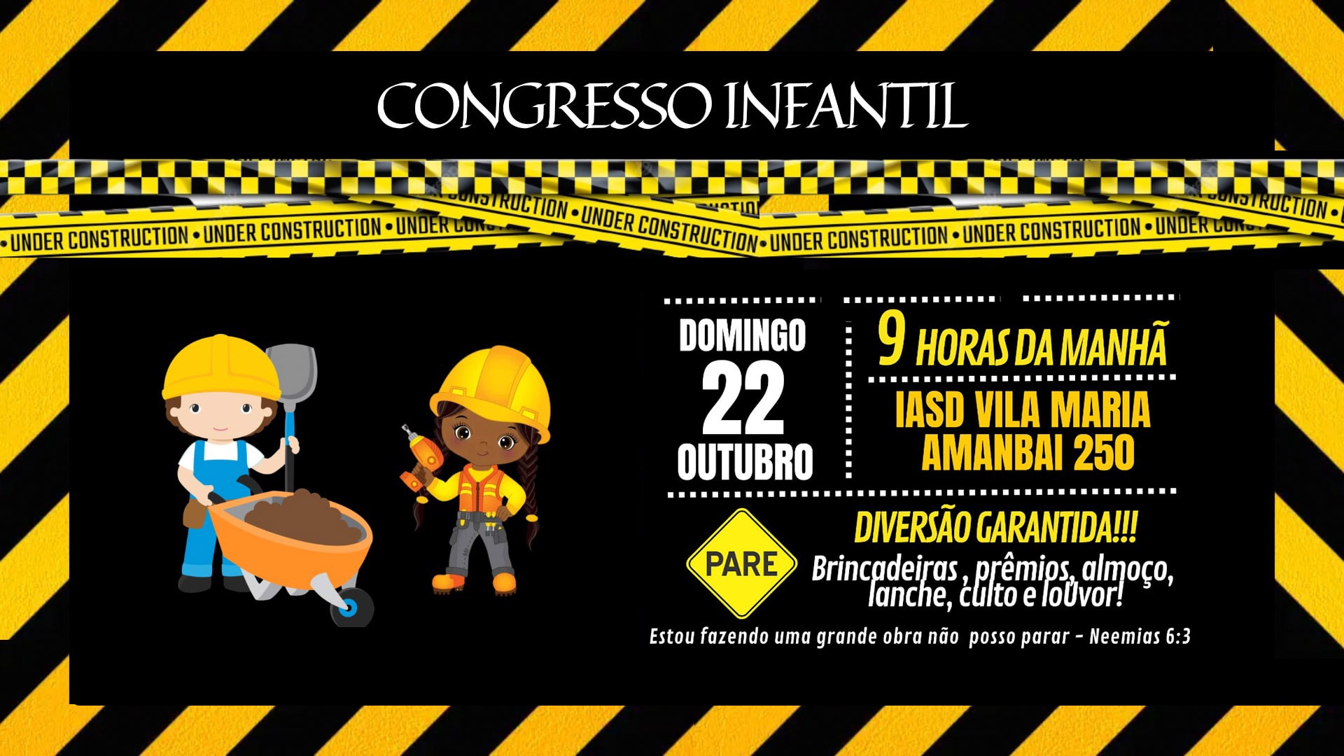 Congresso Infanto Juvenil 2023 - Adventistas Vila Maria